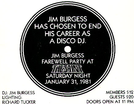 Jim Burgess' Farewell Party at Studio 54 (click on image)